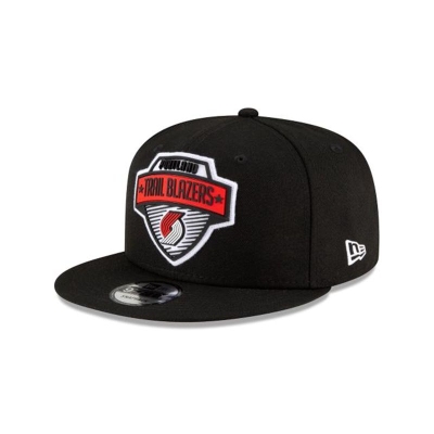 Portland Trail Blazers Gorra | New Era NBA Tip Off Edition 9fifty Snapback Cap Mexico - Negros